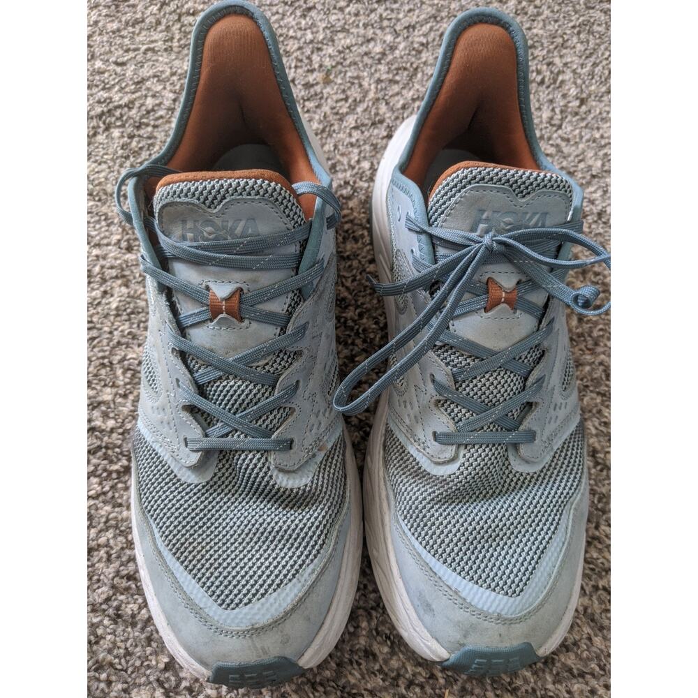 Hoka One One Anacapa 2 Freedom Hiking Shoes Druzy Blue Mens Size 13D